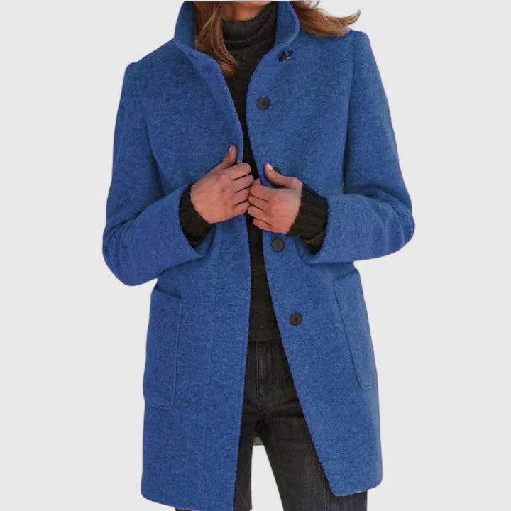 Elena™ | Eleganter Wollmix-Mantel