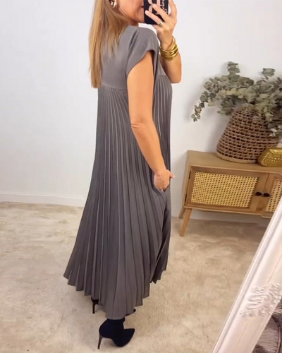 Juliana™ | Elegantes Geripptes Kleid