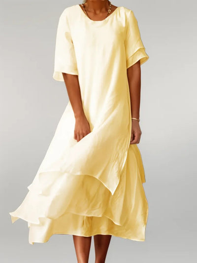 Dahlia™ | Elegantes Kurzarmkleid