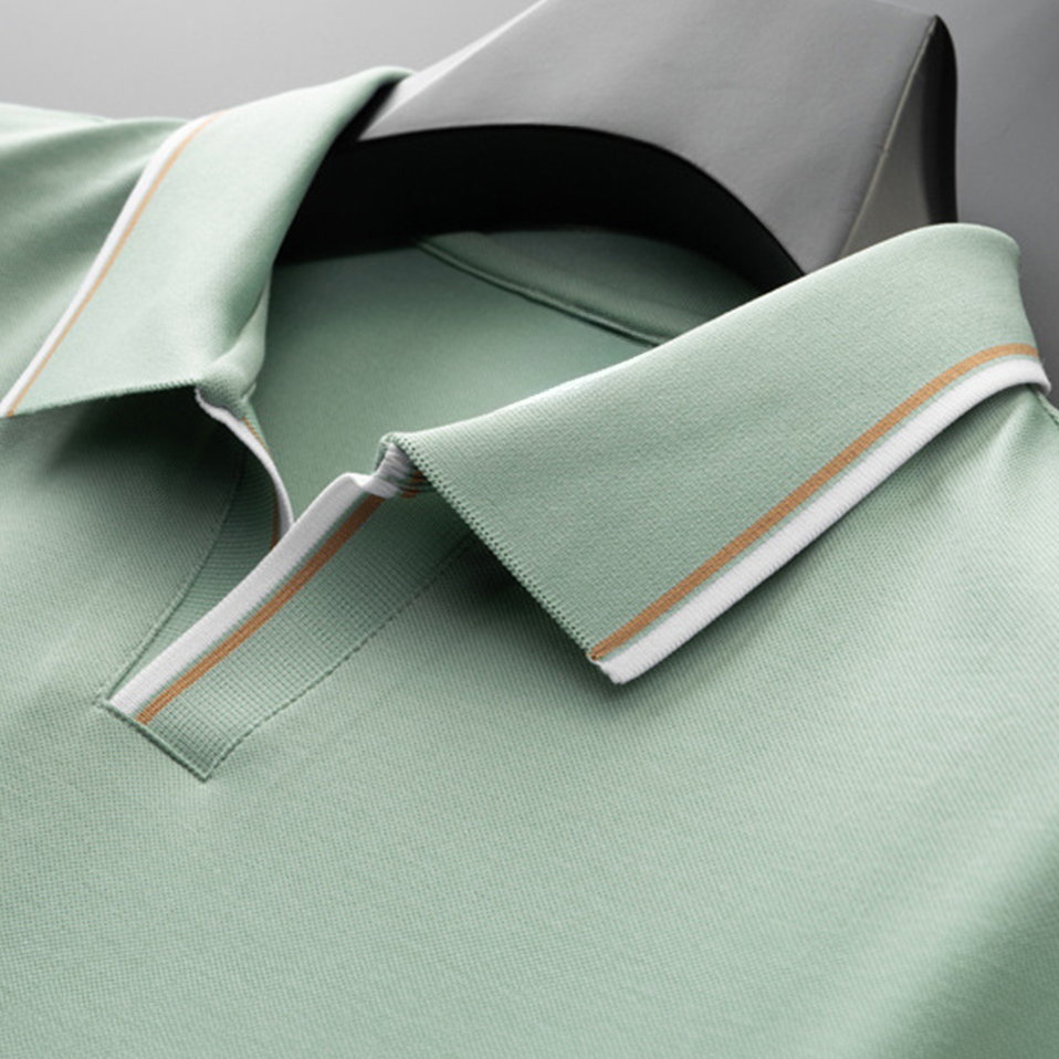 James™ | Elegantes Polo Ohne Knöpfe