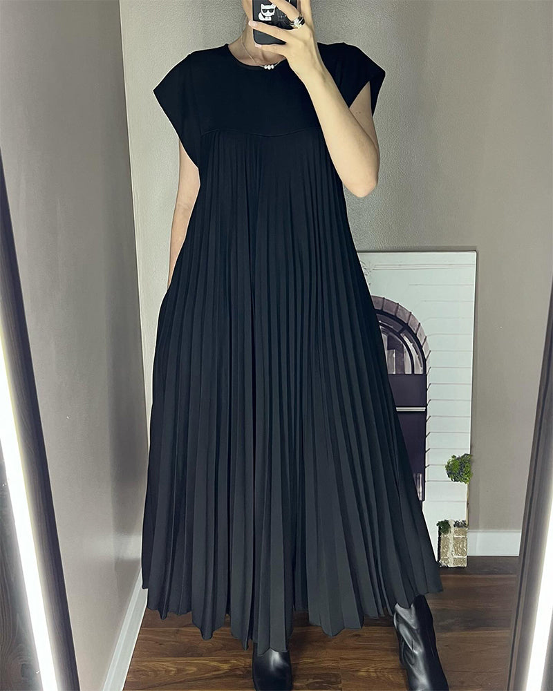 Juliana™ | Elegantes Geripptes Kleid