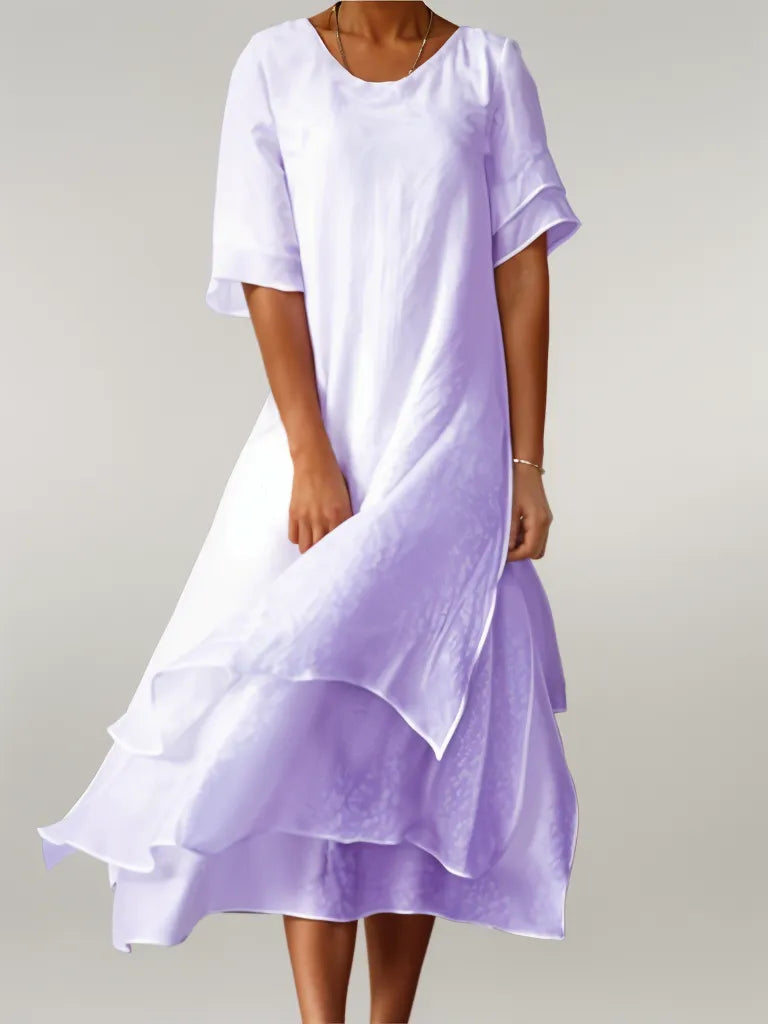 Dahlia™ | Elegantes Kurzarmkleid
