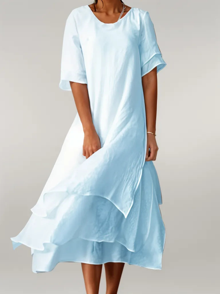 Dahlia™ | Elegantes Kurzarmkleid