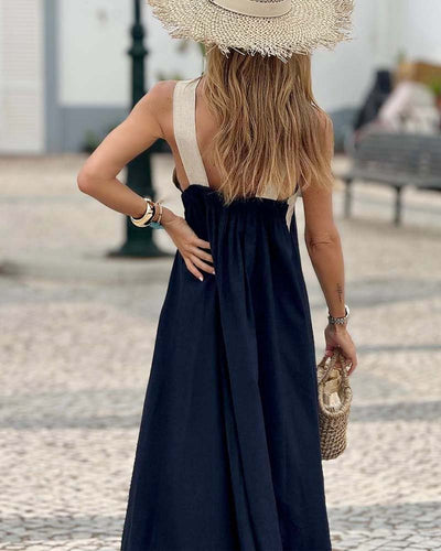 Zafira™ | Elegantes Kleid Mit Crossover-Ausschnitt