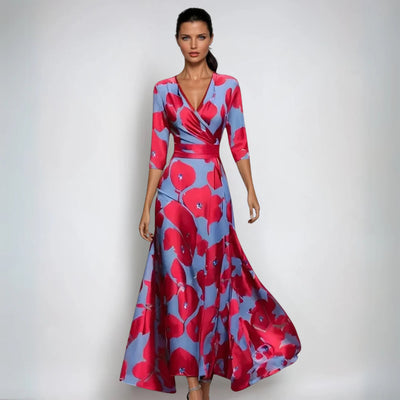 Seraphina™ | Elegantes Bedrucktes Maxikleid