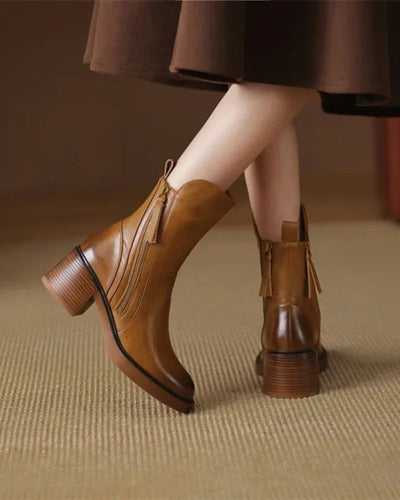 Garciel™ | Elegante Leder-Bottines