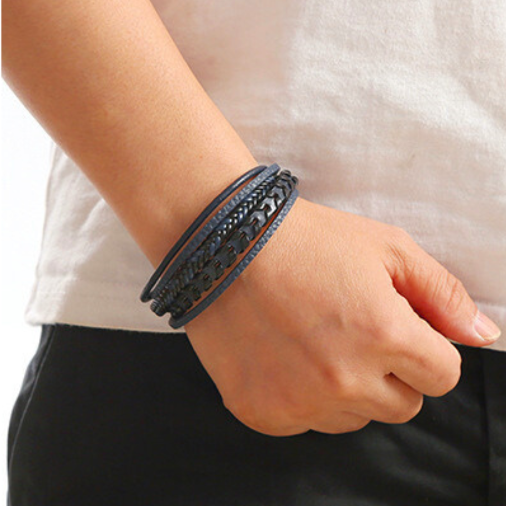 Ragnar™ | Geflochtenes Leder-Viking-Armband 1+1 GRATIS