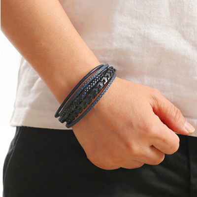 Ragnar™ | Geflochtenes Leder-Viking-Armband 1+1 GRATIS