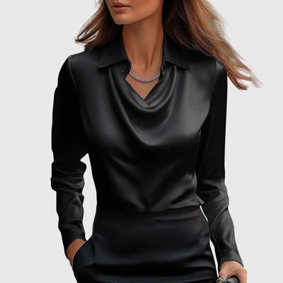 Brooklyn™ | Elegante Satinbluse