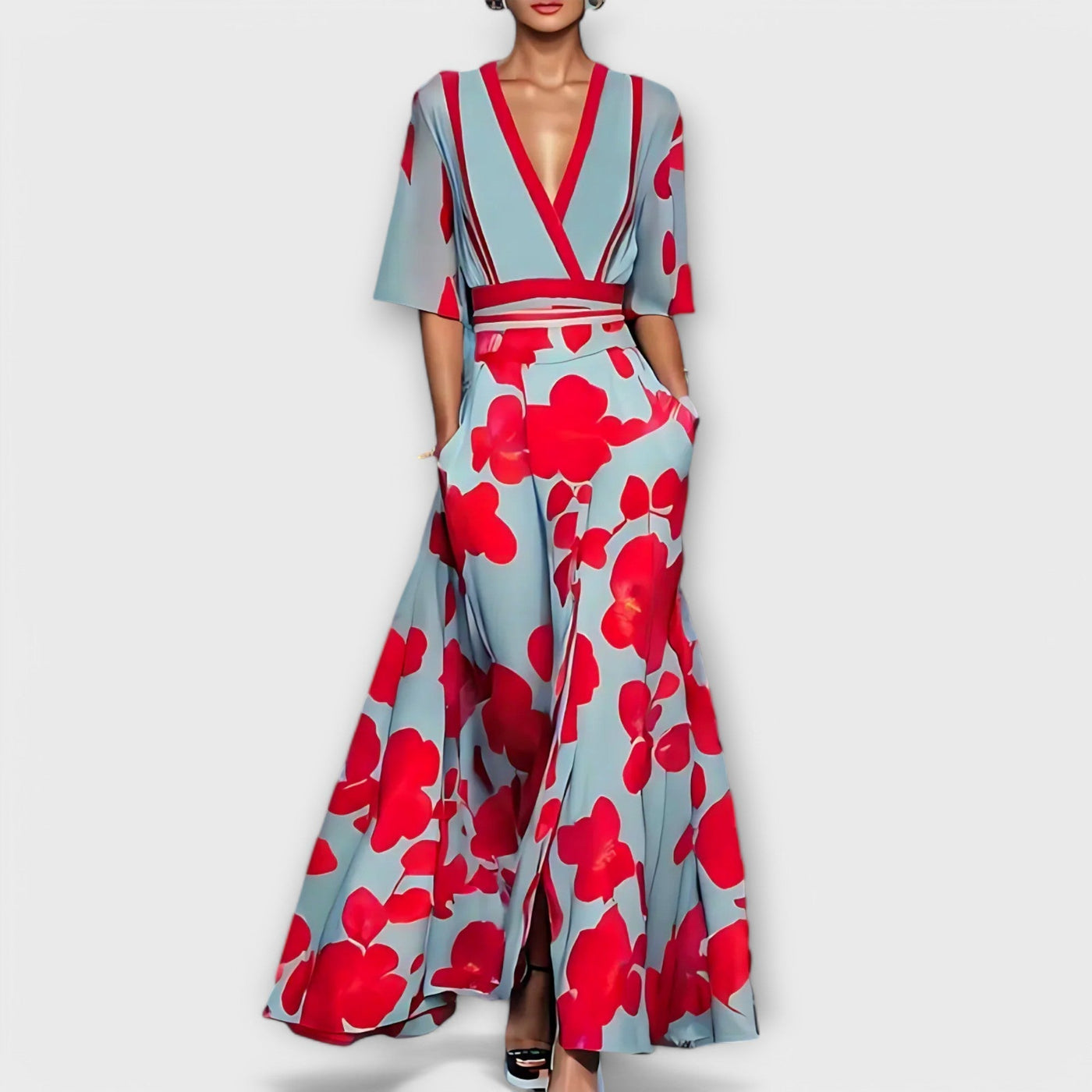 Elise™ | Stilvolles Blumenkleid