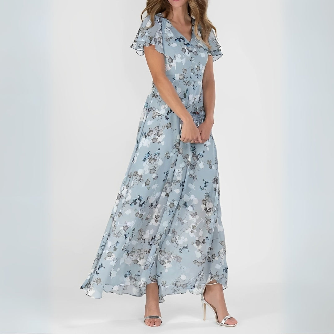 Lidia™ | Elegantes Blumendesign Kleid