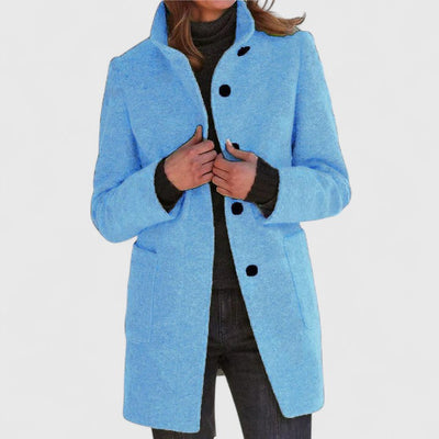 Elena™ | Eleganter Wollmix-Mantel