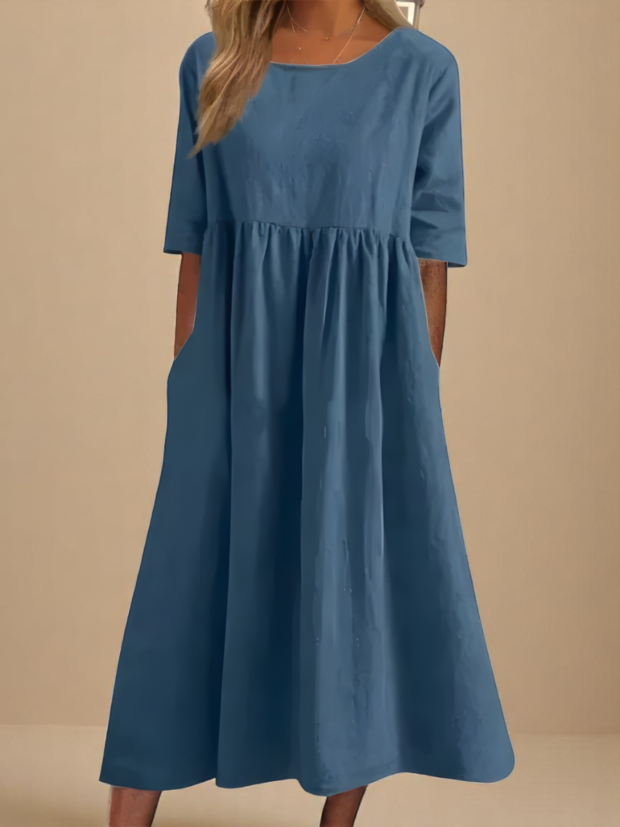 Minea™ | Elegantes Baumwollkleid