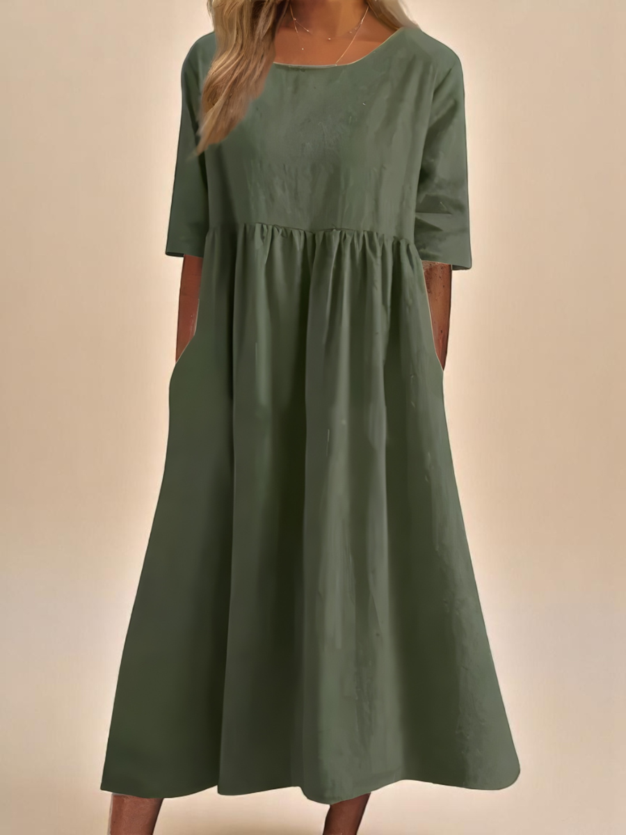 Minea™ | Elegantes Baumwollkleid