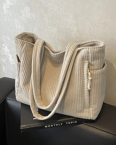 Tilda™ | Stilvolle Gerippte Tasche