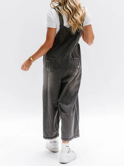 Ellise™ | Bequeme Denim-Latzhose