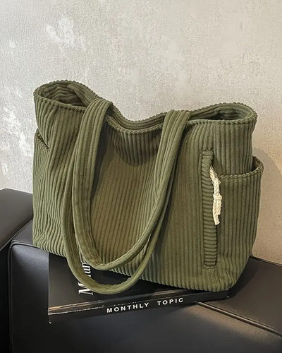 Tilda™ | Stilvolle Gerippte Tasche