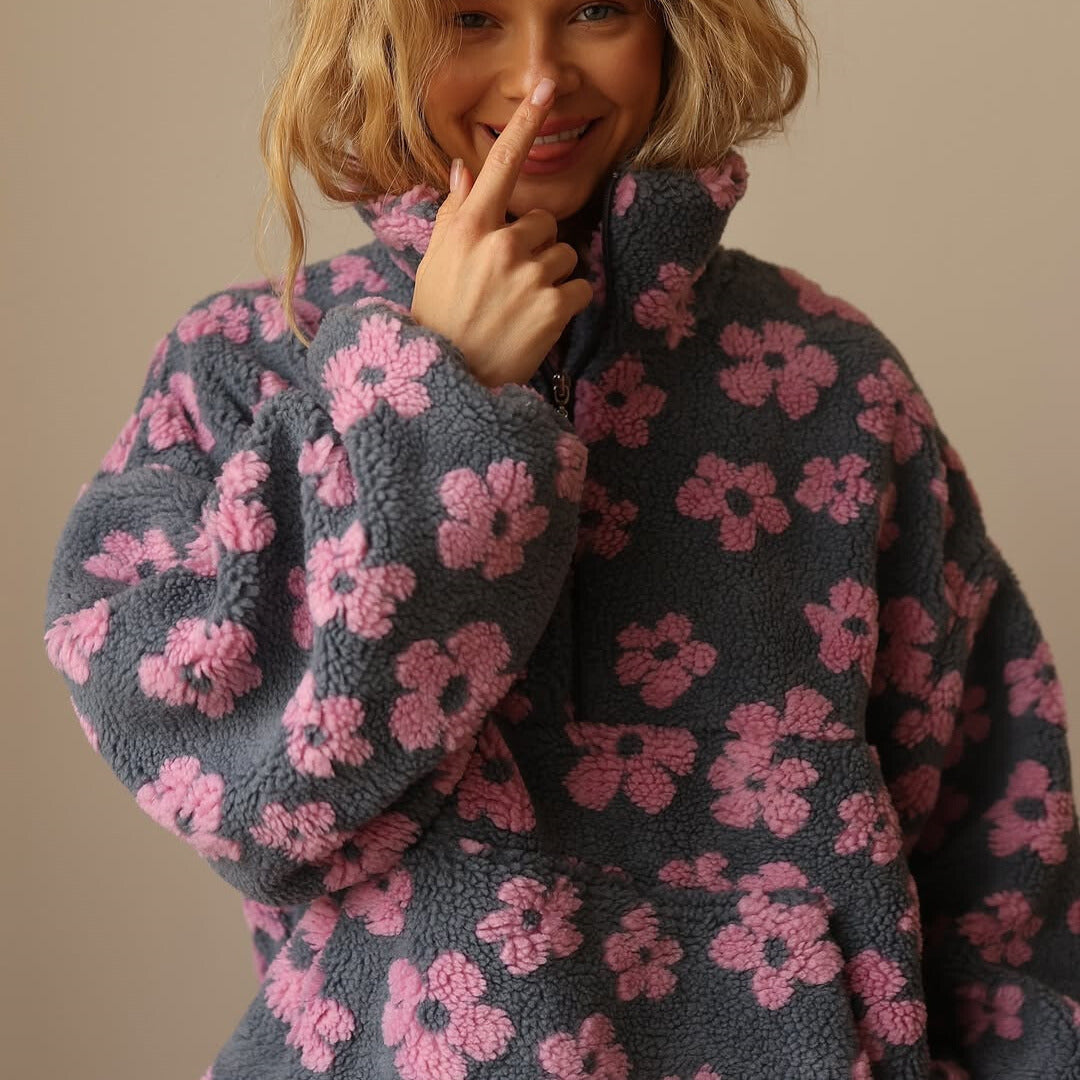 Sofia™ | Eleganter Floral Pullover