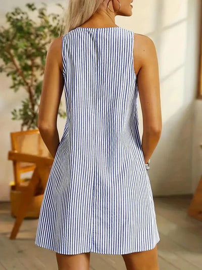 Zola™ | Luftiges Gestreiftes Kleid