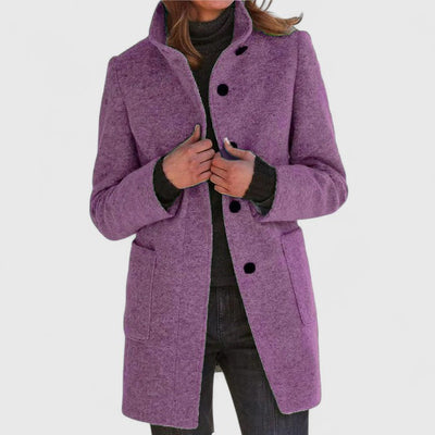 Elena™ | Eleganter Wollmix-Mantel