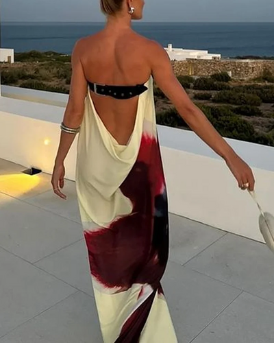 Matila™ | Elegantes Blumenmuster Kleid