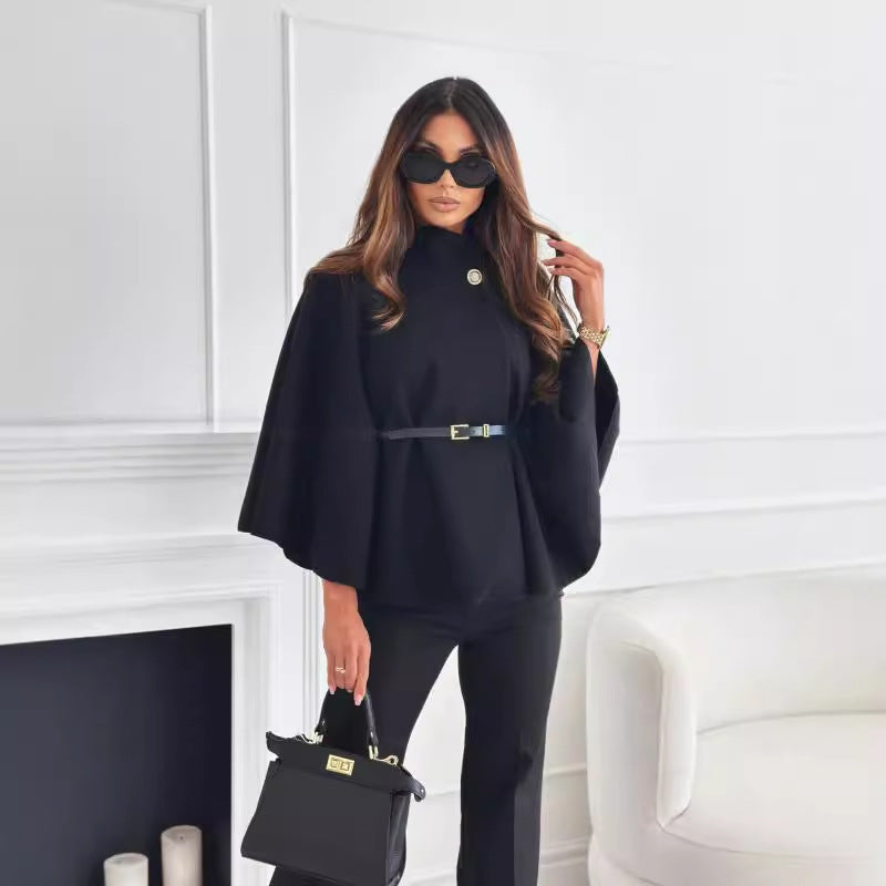 Lea™ | Stilvolle Schmetterlingsjacke mit Gürtel