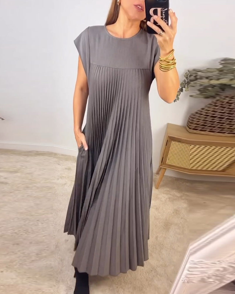 Juliana™ | Elegantes Geripptes Kleid