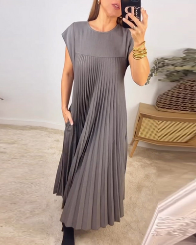Juliana™ | Elegantes Geripptes Kleid