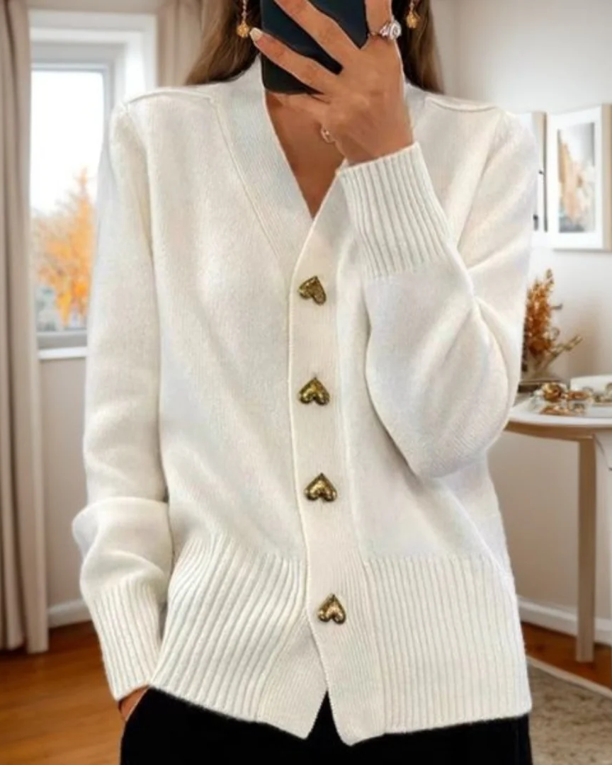 Dina™ | Eleganter Strickcardigan