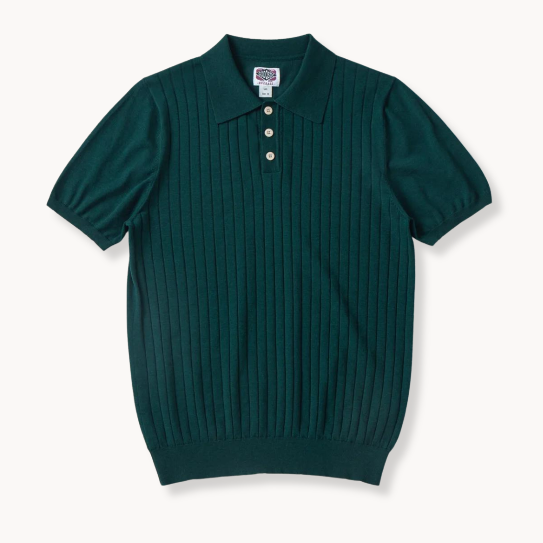 Stefano™ | Elegantes Seidenbaumwoll-Polo
