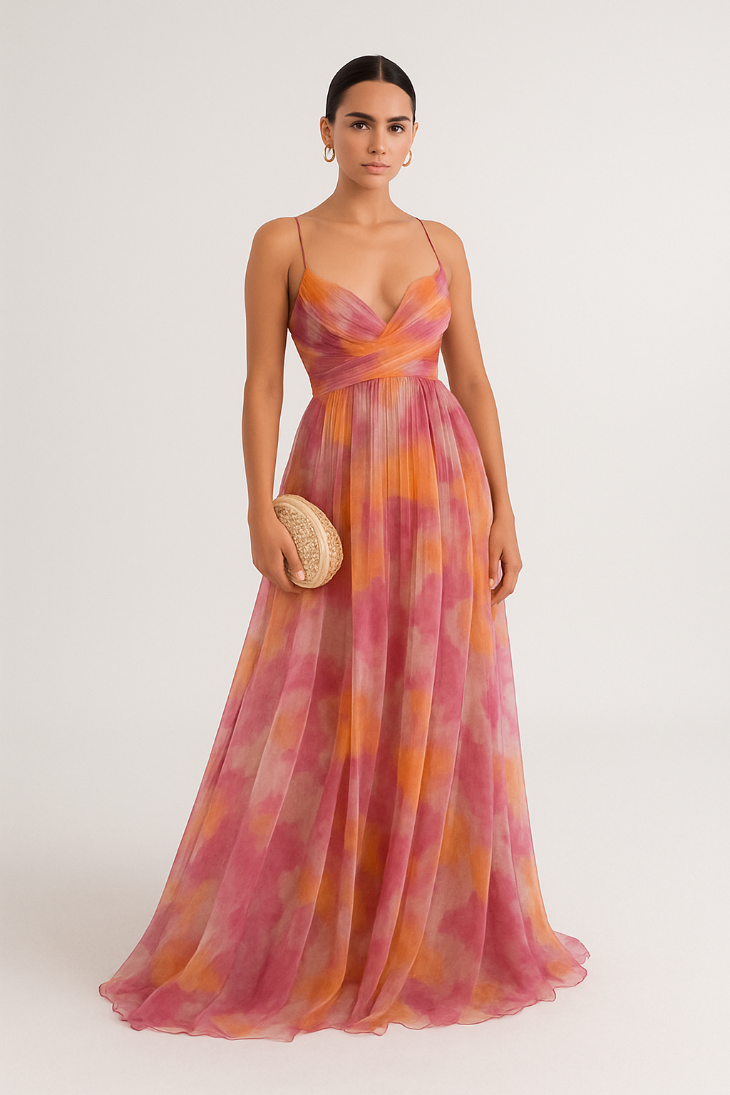 Eléna™ | Stilvolles Blumendesign Maxikleid