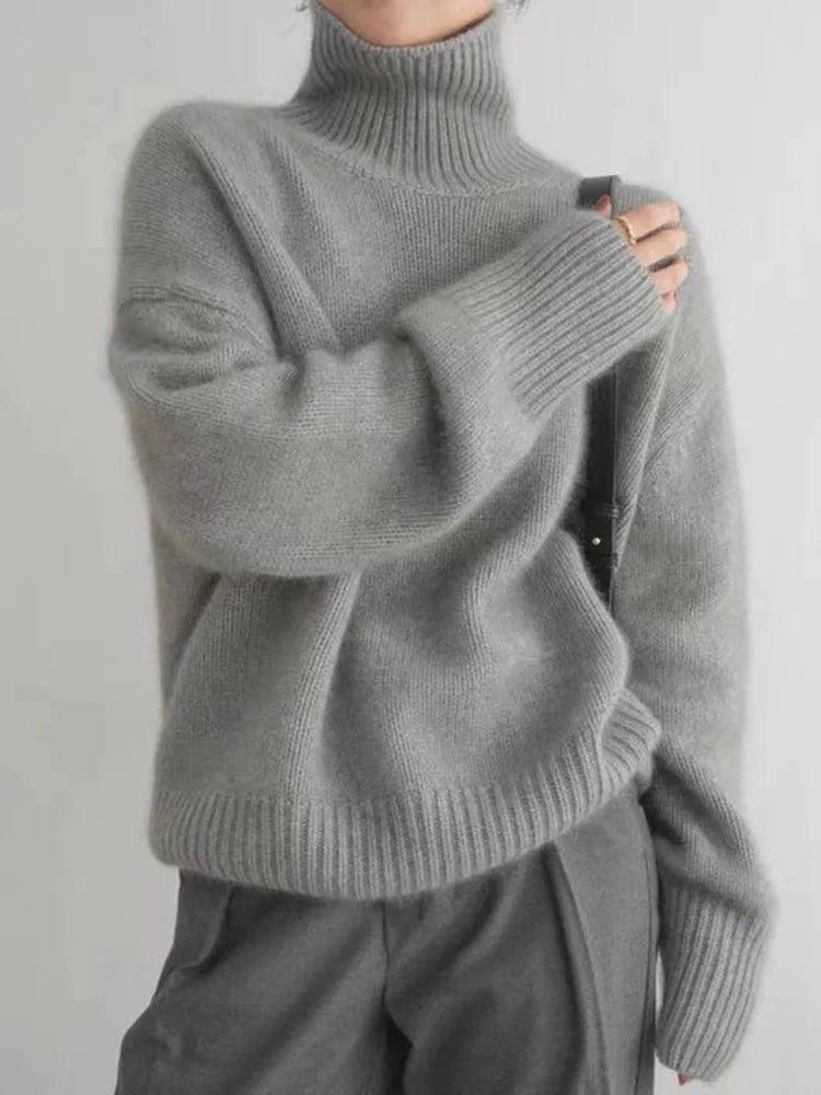 Isabella™ | Eleganter Rollkragenpullover