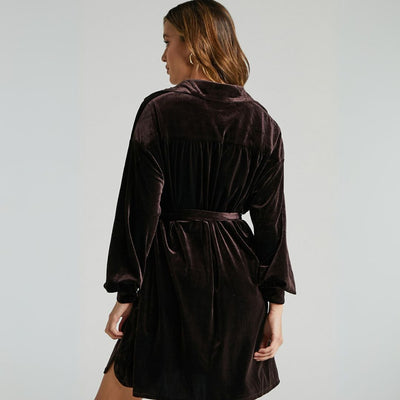 Geraldine™ | Elegantes Samtkleid