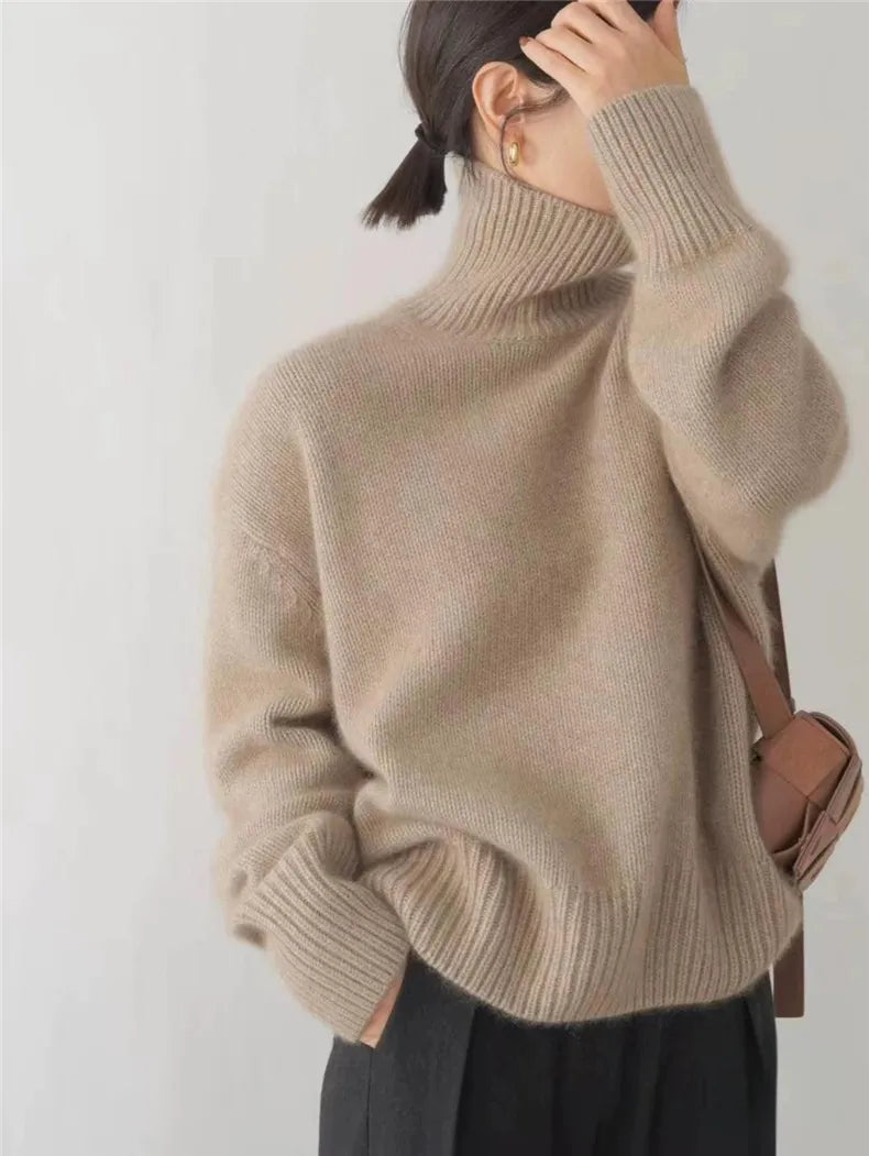 Isabella™ | Eleganter Rollkragenpullover