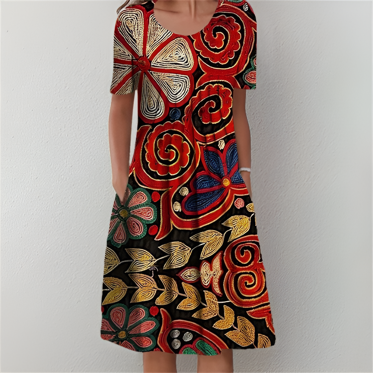 Heather™ | Klassisches Blumenkleid