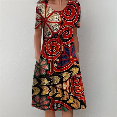 Heather™ | Klassisches Blumenkleid