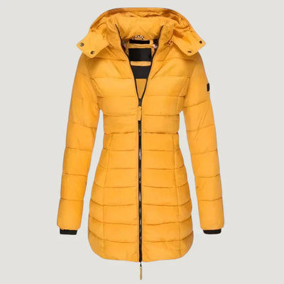 Astrid™ | Stylische Pufferjacke Mit Kapuze