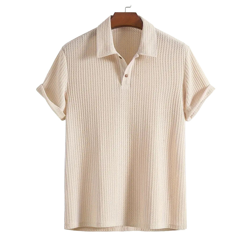 Gero™ | Strukturierter Strick-Polo