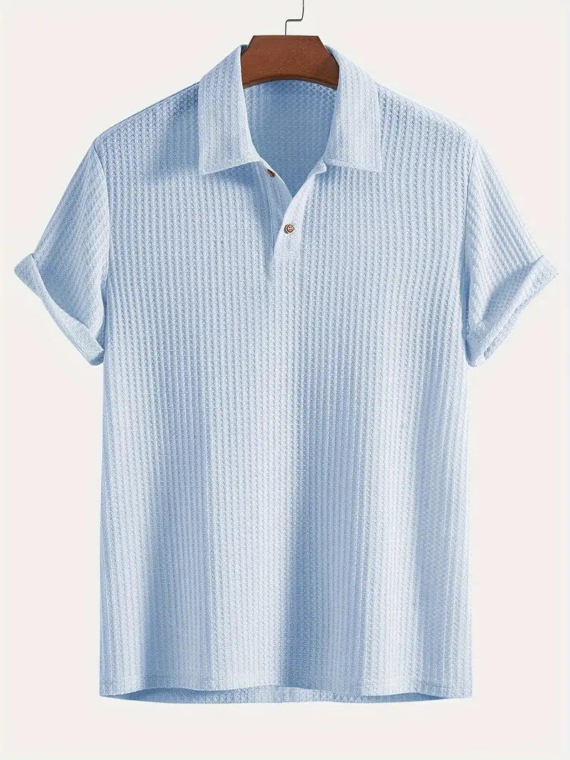 Gero™ | Strukturierter Strick-Polo