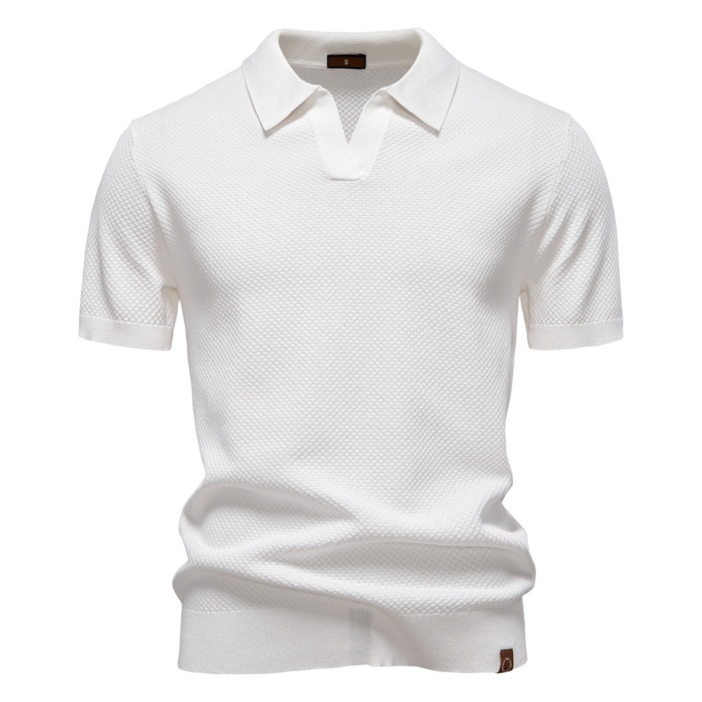 Ari™ | Strukturiertes Polo-Shirt