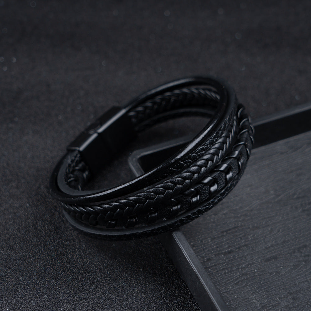 Ragnar™ | Geflochtenes Leder-Viking-Armband 1+1 GRATIS