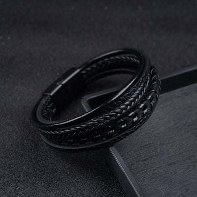 Ragnar™ | Geflochtenes Leder-Viking-Armband 1+1 GRATIS