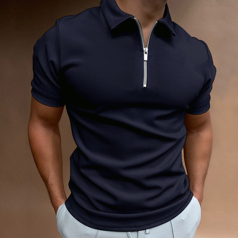 Santiago™ | Stilvolles Zip-Up Polo