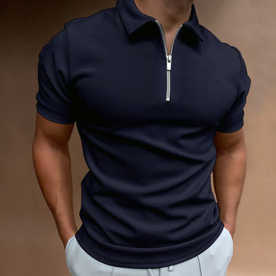 Santiago™ | Stilvolles Zip-Up Polo
