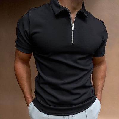 Santiago™ | Stilvolles Zip-Up Polo