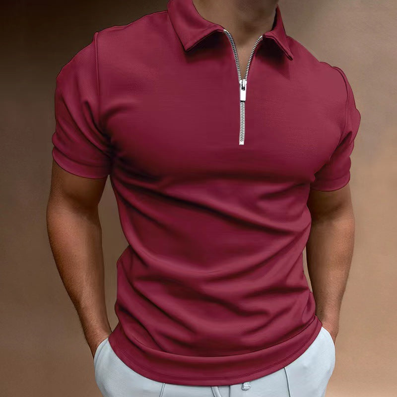 Santiago™ | Stilvolles Zip-Up Polo
