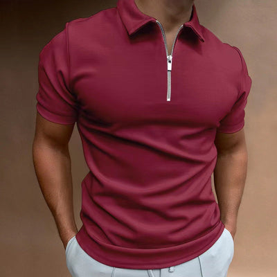 Santiago™ | Stilvolles Zip-Up Polo