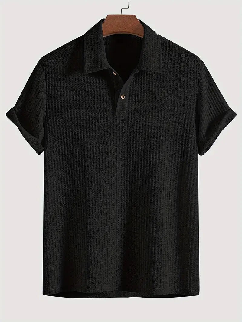 Gero™ | Strukturierter Strick-Polo