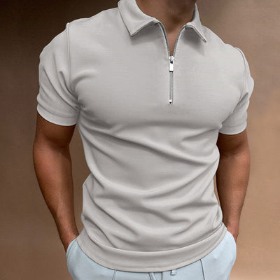 Santiago™ | Stilvolles Zip-Up Polo