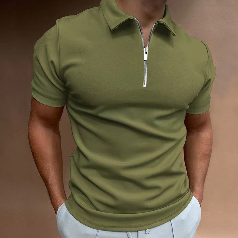 Santiago™ | Stilvolles Zip-Up Polo